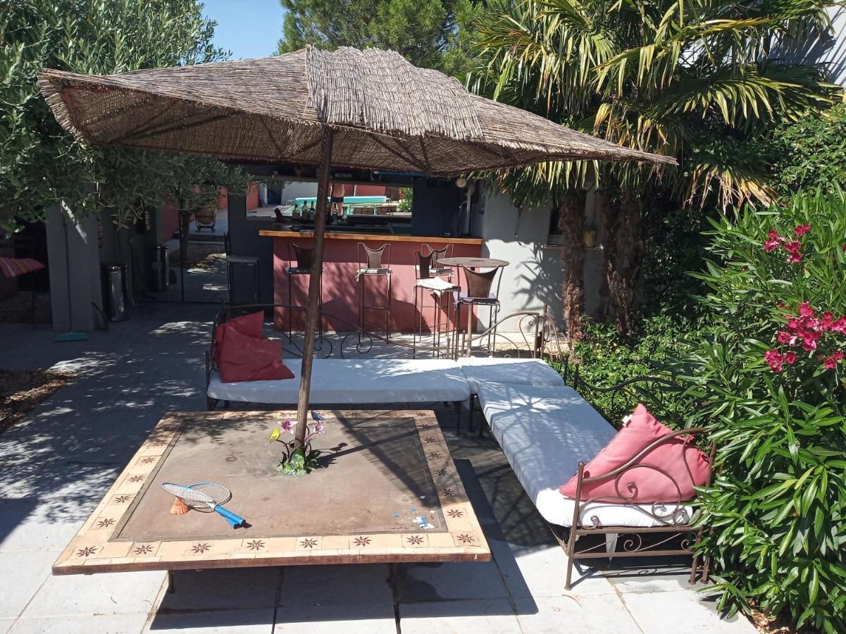 Studio Valreas Avec Piscine Exterior foto