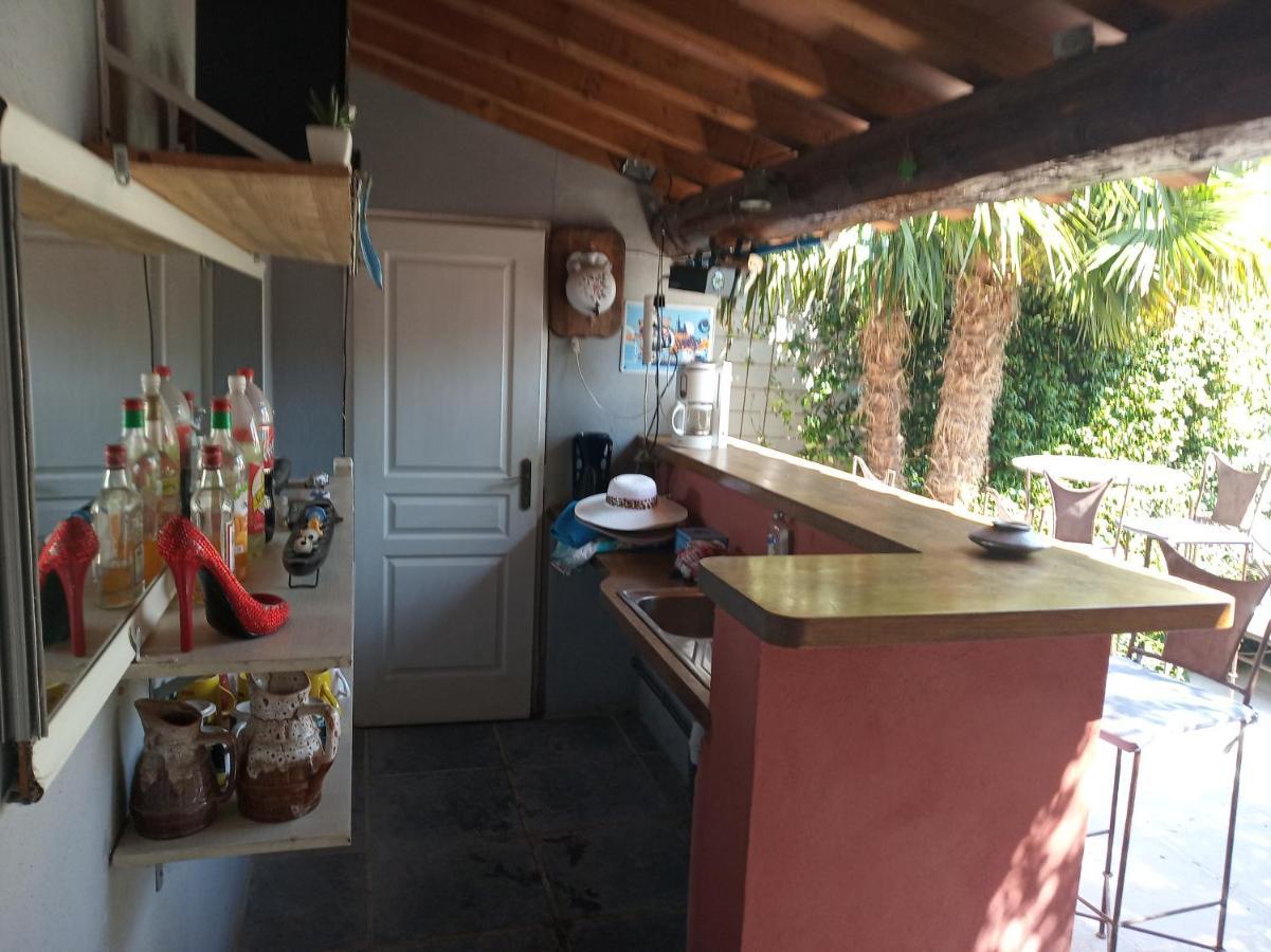 Studio Valreas Avec Piscine Exterior foto