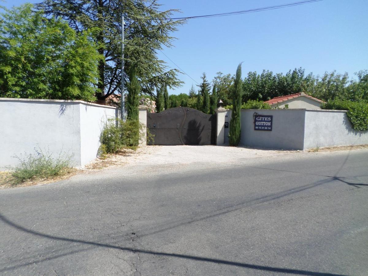Studio Valreas Avec Piscine Exterior foto