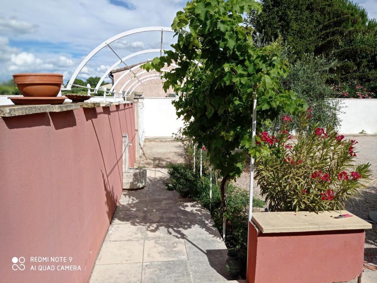 Studio Valreas Avec Piscine Exterior foto