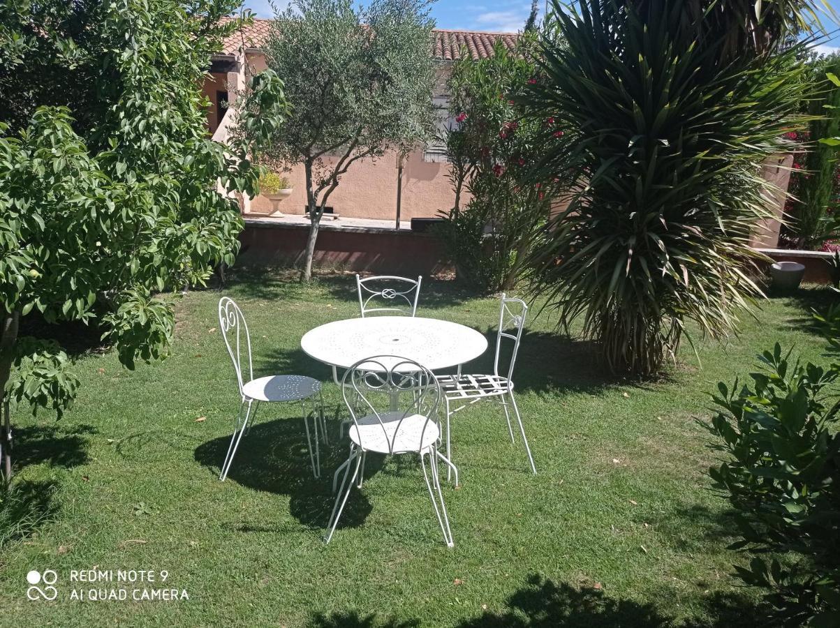 Studio Valreas Avec Piscine Exterior foto
