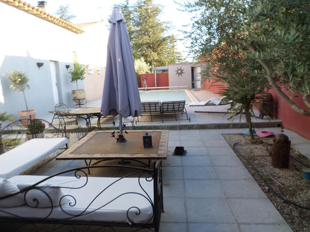Studio Valreas Avec Piscine Exterior foto